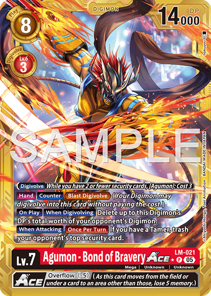 Agumon - Bond of Bravery ACE