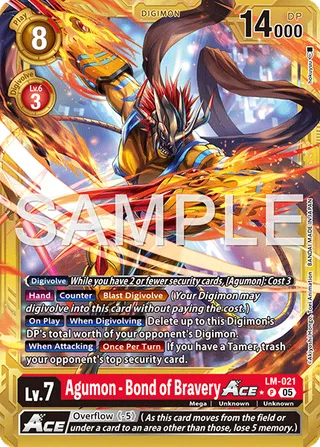 Agumon - Bond of Bravery ACE