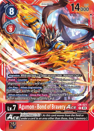 Agumon - Bond of Bravery ACE