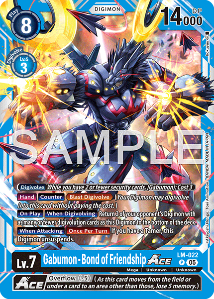 Gabumon - Bond of Friendship ACE