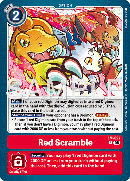 Red Scramble