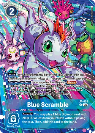 Blue Scramble