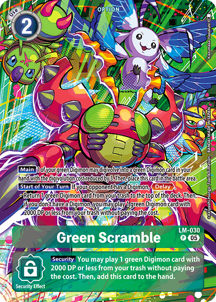 Green Scramble