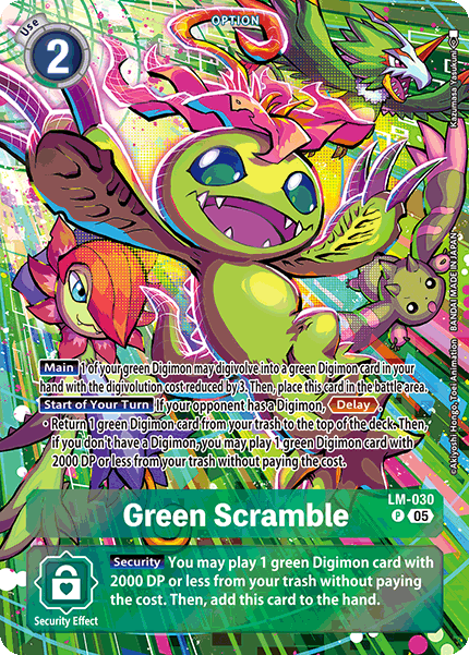 Green Scramble