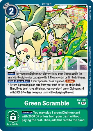 Green Scramble