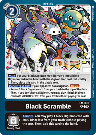 Black Scramble