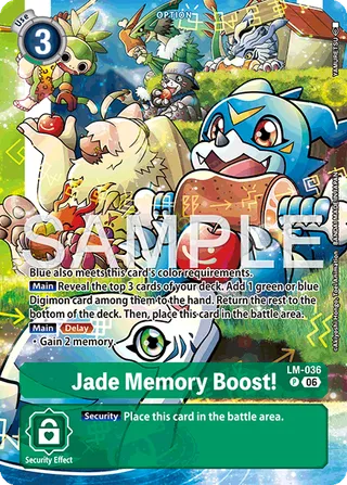Jade Memory Boost!