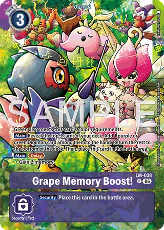 Grape Memory Boost!