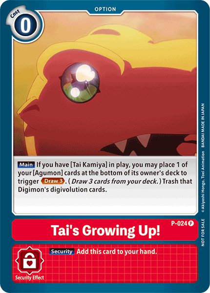 Tai's Growing Up!