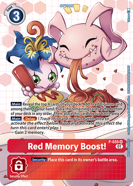 Red Memory Boost!