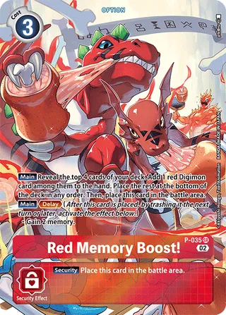 Red Memory Boost!