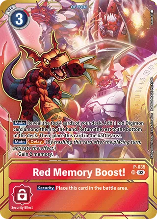 Red Memory Boost!