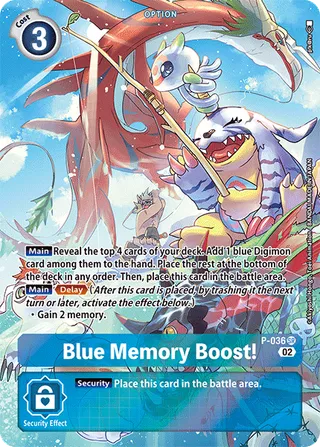 Blue Memory Boost!