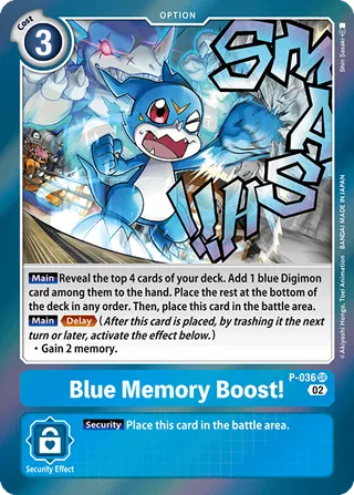 Blue Memory Boost!