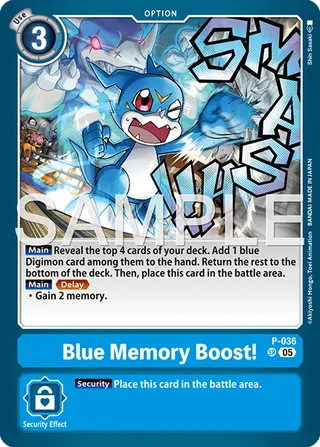 Blue Memory Boost!