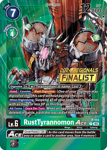 RustTyrannomon Ace