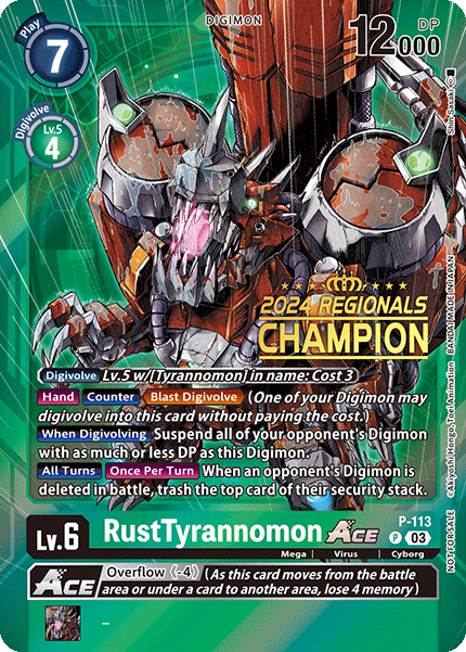 RustTyrannomon Ace