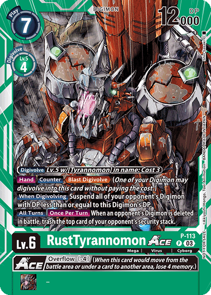 RustTyrannomon Ace