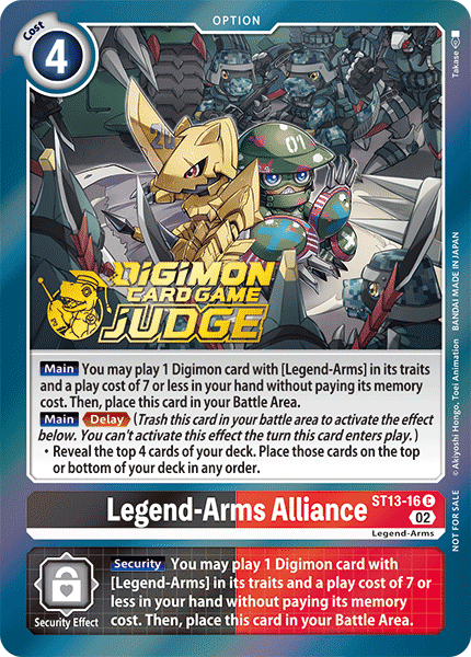 Legend-Arms Alliance