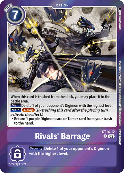Rivals' Barrage