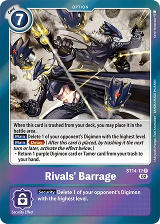 Rivals' Barrage