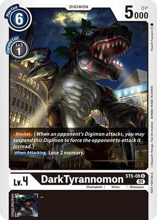 DarkTyrannomon