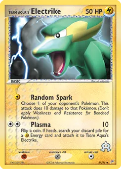 Team Aqua's Electrike