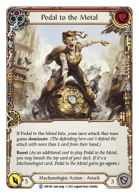Pedal to the Metal
