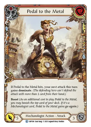 Pedal to the Metal