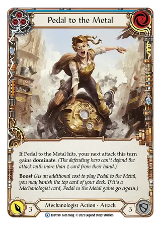 Pedal to the Metal
