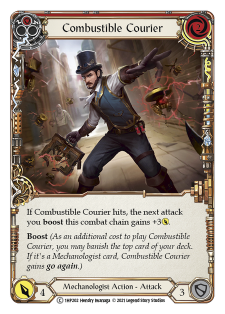 Combustible Courier