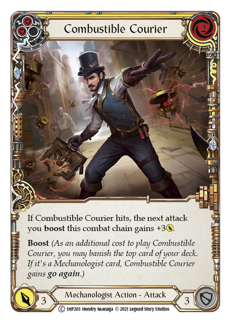 Combustible Courier