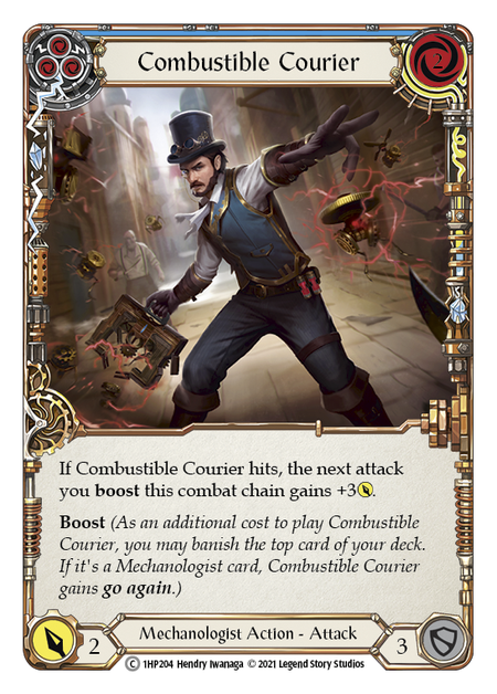 Combustible Courier
