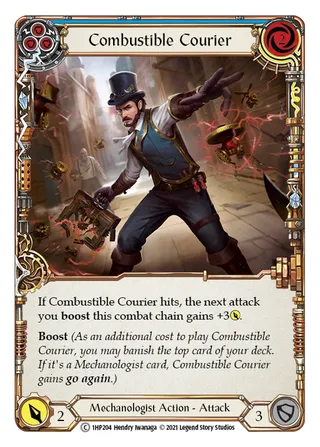 Combustible Courier