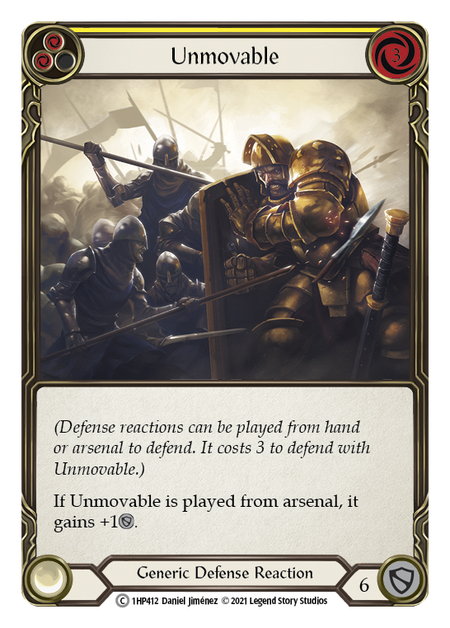 Unmovable