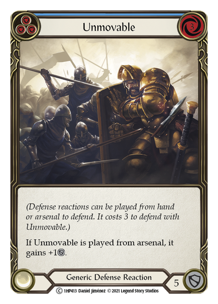 Unmovable