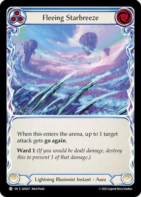 Fleeing Starbreeze (Blue)