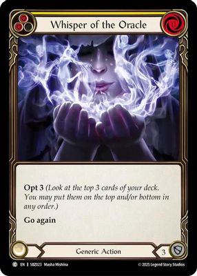 Whisper of the Oracle (Yellow)