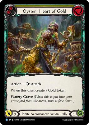Oysten, Heart of Gold (Yellow)