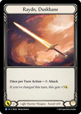Raydn, Duskbane