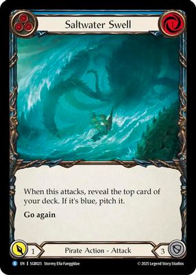 Saltwater Swell (Blue)