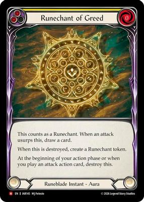 Runechant of Greed (Yellow)