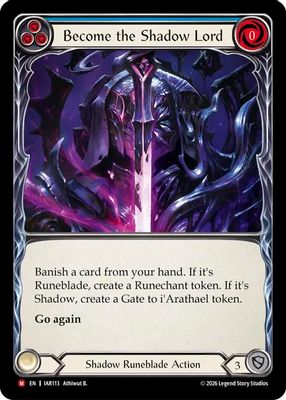 Become the Shadow Lord (Blue)