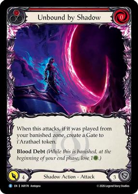 Unbound by Shadow (Red)