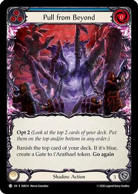 Pull from Beyond (Blue)