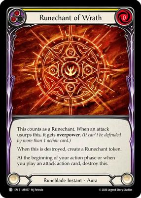 Runechant of Wrath (Yellow)