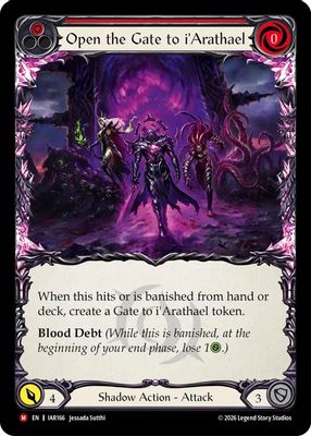 Open the Gate to i'Arathael (Red)