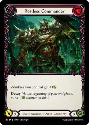 Restless Commander (Red)