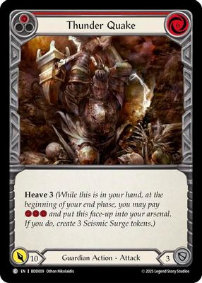 Thunder Quake (Red)