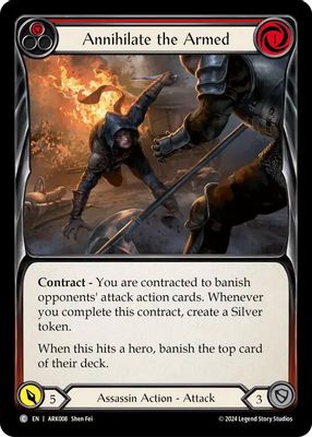 Annihilate the Armed (Red)